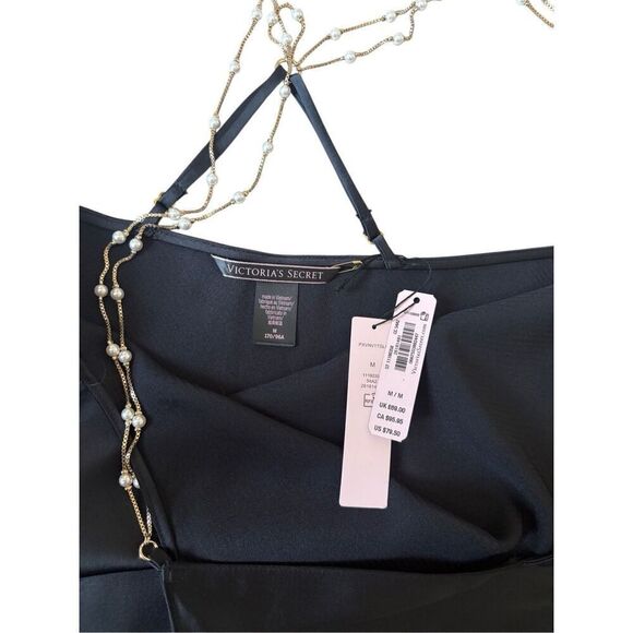 NEW Victoria’s Secret Black Pearl Straps Cami Top size M - Picture 3 of 7